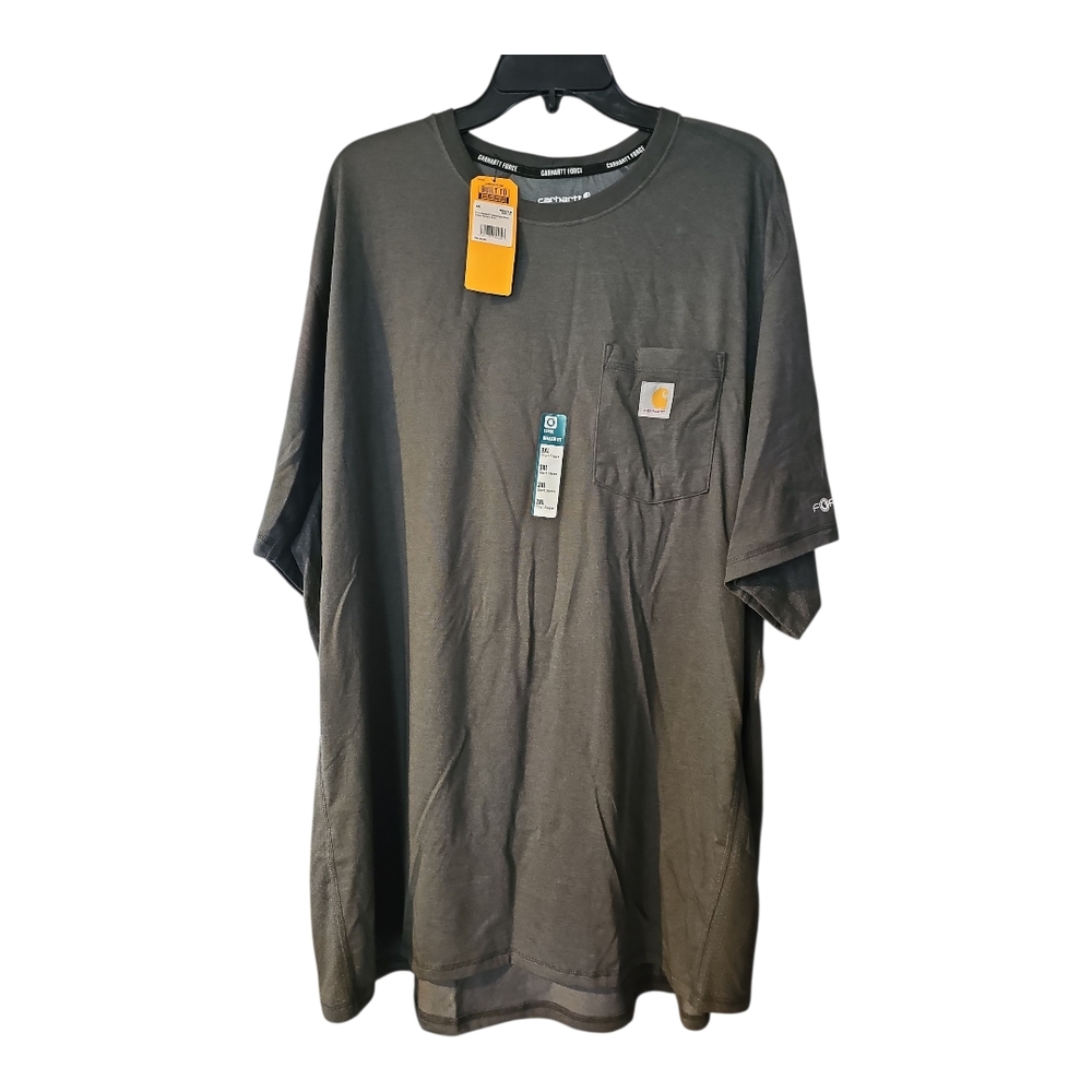 Men's Dark Gray Short Sleeve Tee  Size 3XL